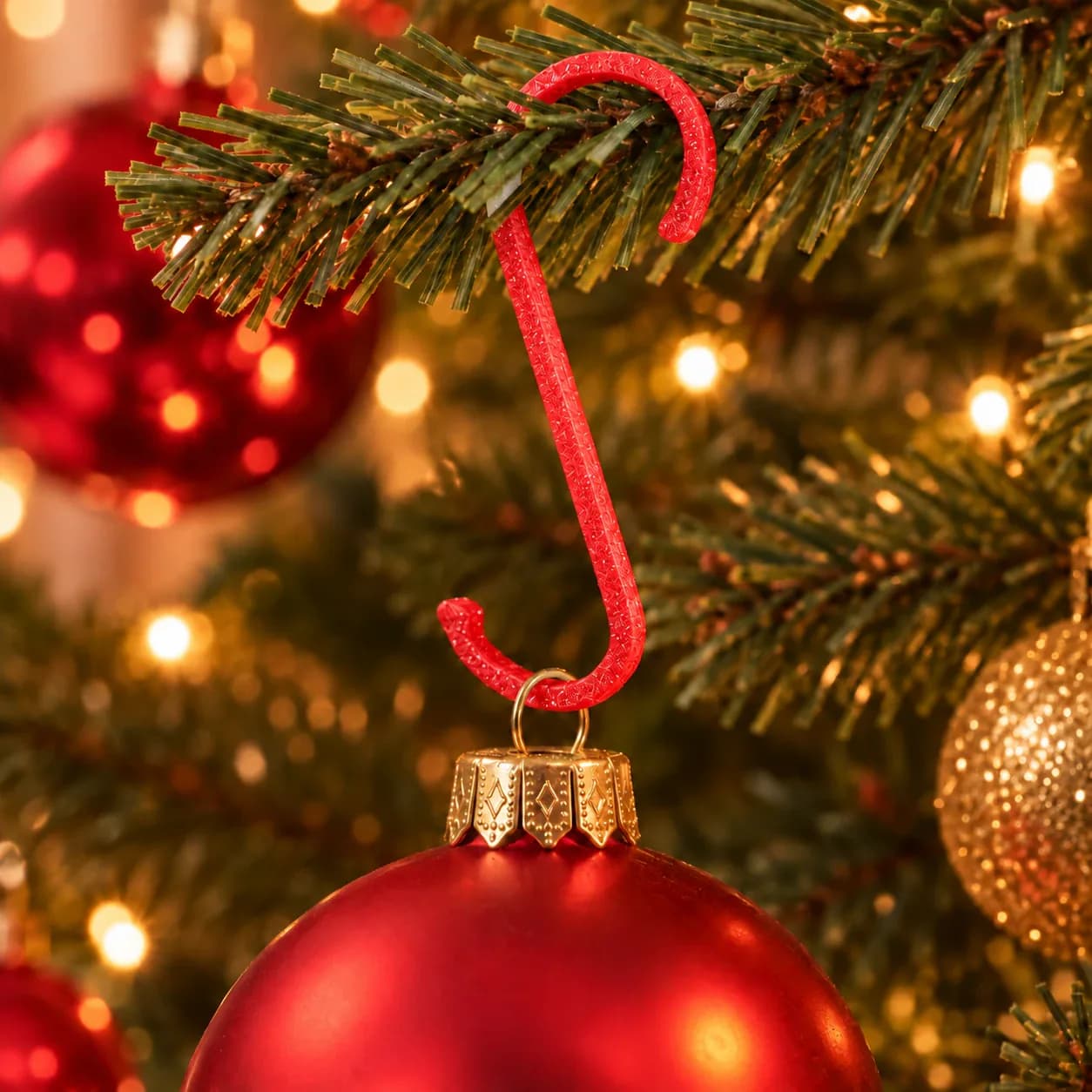 Plain Christmas Ornament Hooks – Pack of 10