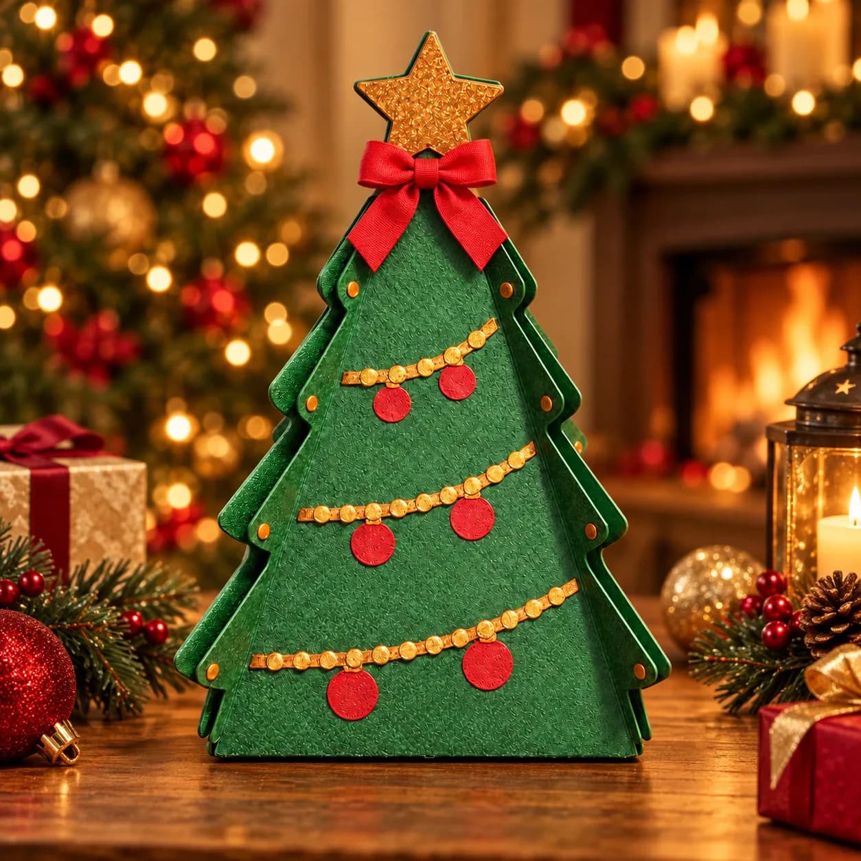 Caixa Árvore de Natal